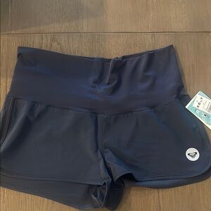 Roxy Navy Blue Athletic Shorts